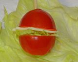 プチトマトのハンバーガー作り方4写真