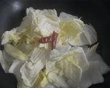 白菜と厚揚げの味噌炊き作り方4写真