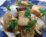 白菜と厚揚げの味噌炊き作り方10写真