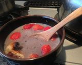 いちご大福気分♥いちご豆乳お汁粉作り方5写真