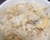 シンプル！浅利とエノキ生姜の炊き込み御飯作り方4写真