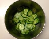 胡瓜とワカメのポン酢和えwithハチミツ作り方1写真