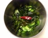 胡瓜とワカメのポン酢和えwithハチミツ作り方5写真