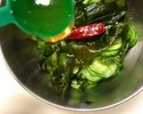胡瓜とワカメのポン酢和えwithハチミツ作り方6写真