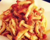 バジルトマトときのこのパスタ作り方6写真