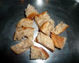 春野菜とパンのチーズ焼き　京都カフェ作り方2写真