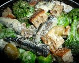 春野菜とパンのチーズ焼き　京都カフェ作り方6写真