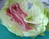 キャベツのミルフィーユ蒸し作り方2写真