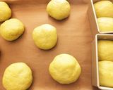 HB★抹茶生地の桜あんぱん作り方2写真