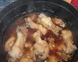 鶏手羽元の煮物作り方4写真