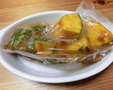 ニンニク醤油かぼちゃ揚げ作り方3写真