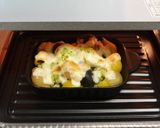 和風・ロマネスコとパスタのチーズ焼き作り方5写真