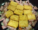 揚げだし豆腐のガーリックベーコン焼き作り方3写真