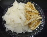 油揚げと大根の炒め煮作り方1写真