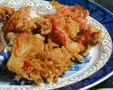 二度美味しい♡紅生姜とエノキ茸の天ぷら作り方4写真