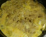 簡単！フライパンで家族全員分の親子丼作り方7写真