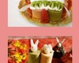 ミニシフォンロールdeクリスマスツリー作り方15写真