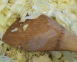 (ΘдΘ)！？お好み焼き作り方1写真