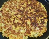 (ΘдΘ)！？お好み焼き作り方4写真