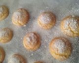 簡単♪チョコガナッシュ〜サンドブッセ♪作り方1写真