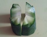 きゅうりの飾り切り♪マヨネーズ味作り方3写真