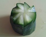 きゅうりの飾り切り♪マヨネーズ味作り方5写真