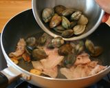 簡単！あさりとキャベツの香り炒め作り方5写真