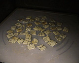 レンジで超簡単 おからと黒ゴマのお煎餅作り方6写真