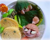 リトルミィとスナフキン簡単キャラ弁おかず作り方18写真