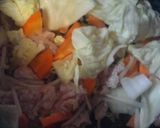 だしがうまい！野菜たっぷりみそうどん作り方3写真
