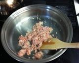 大根そぼろ丼作り方2写真