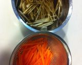 シャキシャキ牛蒡サラダ作り方1写真