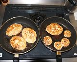 鶏豆腐入りハンバーグ★玉葱＋生姜＋調味料作り方17写真