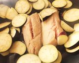 鯖茄子のごま味噌煮作り方1写真