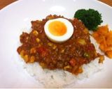 簡単!水なしで作るトマトのドライカレー作り方6写真