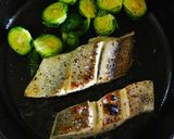 スズキと春野菜グリル＊濃厚ソースを添えて作り方6写真