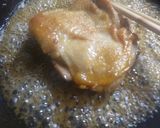 鶏もも肉の黒酢風味の照り焼き作り方5写真