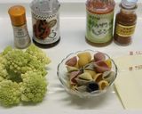 洋風・ロマネスコとパスタのチーズ焼き作り方1写真