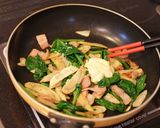 ごぼう&ほうれん草のマヨカレーチーズ焼き作り方6写真