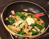 ごぼう&ほうれん草のマヨカレーチーズ焼き作り方6写真