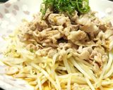 もやしと豚肉のあっさり柚子ポン作り方5写真
