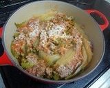 白菜と挽肉のミルフィーユトマト煮作り方4写真