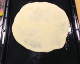 生ハムとほうれん草のピザ作り方1写真