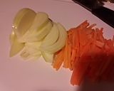 ◆簡単♡残り野菜ｄｅあんかけ胡麻そば◆作り方1写真