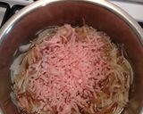 鶏挽肉で親子丼！作り方2写真