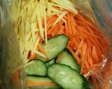 冷やし中華味な即席漬物♪作り方1写真