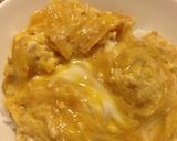 鶏挽肉で親子丼！作り方5写真