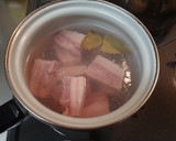 一人暮らしのお供　豚の角煮ん　忍作り方2写真