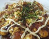 ❤もやしと卵で簡単お好み焼き風❤作り方4写真
