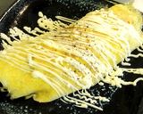 キャベツのタラコ入卵巻きとんぺい風作り方6写真